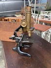 Antique E leitz Wetzlar London Brass Microscope Lenses box collectible No 191430