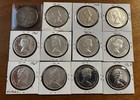 12 Canadian Silver Dollars - Mostly Proof    