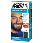 Mustache And Beard Color Darkest Brown Keratin Biotin Aloe Coconut Oil 3 Uses