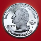 2006-s Silver Proof Colorado Statehood Washington Quarter Fast Shipping