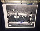 Pele Signed 8x10 Photo Soccer Bicycle Kick Autographed Jsa Brazil Team Football