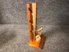 Vintage Mcm Butterscotch Bakelite   Wood Mens Bowling Trophy
