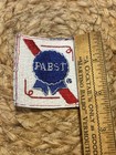 Pabst Pbr Blue Ribbon Beer Vtg Patch 70s Sew On 2    Trucker Hat Wi Unfinished