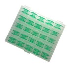Plastic Green Bobbins For Husqvarna Viking 25pcs In Box Top Quality 4123078-g