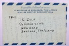 Thailand 1959 Aerogramme To California - X334