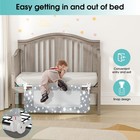Crib Rail Guard For Toddlers  35 4  Toddler Bed Rails Convertible Safety Side   