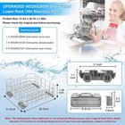 Ge Wd28x26099 Lower Dishwasher Rack - Silver