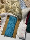 Huge Lot Of Vintage Lace Various Colors  Lengths And Widths Sewing Crafts