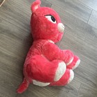 Dan Dee Collector   s Choice Pink Cuddly Plush Cat Sparkling Eyes Rare 27  Sitting