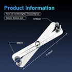 Fuel Line Disconnect Scissor Tool  2-in-1 Metal Fuel Line Disconnect Scissors