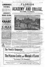 Deland Academy And College - Deland  Fla  -  now Stetson University  - 1886