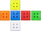 12 Pack Speed Cube Set magic Cube For Party Favors 3x3x3 Stickerless Magic Cube