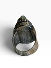 Vintage Sterling Silver Turquoise Ring Size 8 5 Heavy 23 8g Southwestern