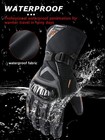 Winter Motorcycle Gloves Waterproof Riding Gloves Warm Windproof Touchscreen