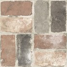 Harvard Brick Peel   Stick Floor Tiles 12 l X 12 w X 0 06 t Red