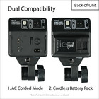 40w Britek Flash Light Kit Bb-100 Strobe Slave W Portable Wireless Light Fixture