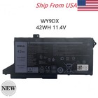 New Oem Wy9dx Battery For Dell Latitude 14 5420 15 5520 Series 42wh 3-cell Us