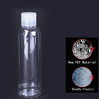 1 67oz Clear Plastic Travel Bottles Squeeze Liquid Containers Flip Cap Empty