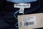Peter Millar Golf  Pullover  Boys Size  Small Navy Regular 870b New  01293056