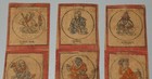 Rare Set 9 Tibet 18th Century Old Antique Buddhist Tsaklis Thangka Dharmapalas