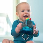 Wavy Whale Jitter Stroller Toy 0 Months And Up Sensory Pull Down With