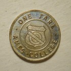 Interstate Transit Lines  ames  Iowa  Transit Token - Ia30d