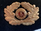 Vintage East German Army Ddr Military Cockade Badge  Winter Hat Nva Navy Blue 56