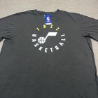 Nba Utah Jazz T Shirt Men s 2xl Black Team Graphic Logo Basketball Fan Tee Xxl