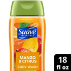 Suave Essentials Gentle Body Wash  Mango   Citrus  18 Oz - Free Shipping