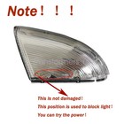 For 09-18 Dodge Ram Driver Side Mounted On Mirror Lower Turn Signal