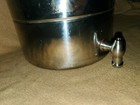 15l Drinks Dispenser - Stainless Steel Liquid Container Storage W  Spigot  tap