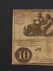 1861  10 Confederate States Of America Richmond Sept  2nd Obsolete Bank Note 