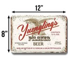 Yuengling s Pilsner Beer Vintage 12x8 Inch Aluminum Tin Sign 4 Holes - Etin0865