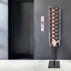 36 Pocket Rotating Magazine Rack Book Brochure Display Stand Holder Catalog
