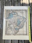 Brazil Map 1866 Antique From Book    brazil  The Home For Southerners   
