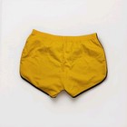Vtg 70s 80s Gym Shorts Mens Hi Style Track Athletic Running Yellow Xl