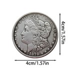 1878-cc Morgan Dollar Bu Uncirculated Mint State Silver  1 Us Commemorative Coin