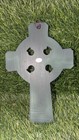 Celtic Cross Cathedral Of Saint Patrick Irish Clover Resin Wall Hanging 8 75  In