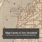 Old Map Of Michigan 1842 - Vintage Michigan Art