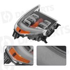 For 2021-2023 Ford F150 Led Headlight Chrome Bezel W o Afs Right Passenger Side