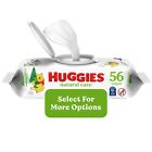Huggies Natural Care Sensitive Baby Wipes  Unscented  6 Flip-top Packs  288 Ct  