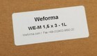 Weforma We-m 1 5x3-1l Mega Line Adjustable Shock Absorber 75mm Stroke