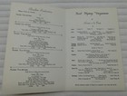 Chesapeake   Ohio Railroad George Washington Dining Car Menu Flying Virginian