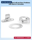 Twist Lock Common Sense Fastener  Marine Grade Plated Brass Turn Buttons For Boa