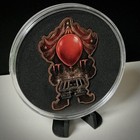 Pennywise It Horror Doll 1 Oz  999 Fine Copper Shaped Collectible With Capsule