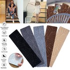 76x20cm Stair Carpet Treads Non-slip Step Stair Protector Machine Washable Mats