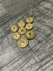 Brooks Brothers 1818 Golden Fleece Gold-tone Button Replacement 2 Front 6 Cuff 