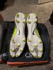 Nike Mercurial Superfly V Cr7 Black seaweed Volt Cleats Men s Us 10