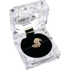 24 Clear Crystal Ring Gift Boxes 1 7 8 
