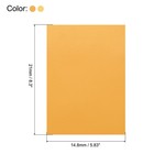 20 Sheets Colored Vellum Paper Orange beige 5 8x8 3 Printable Vellum Paper